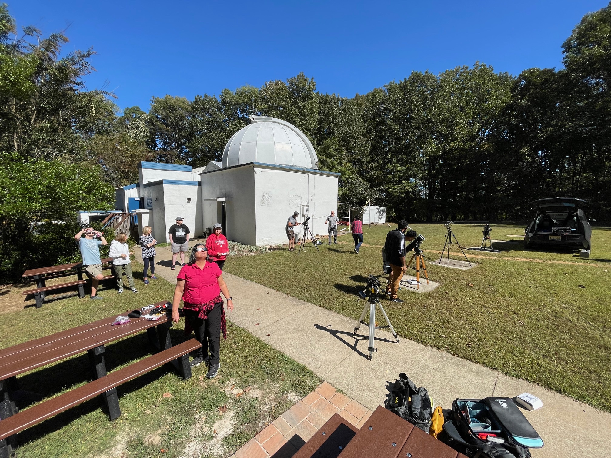 Partial Eclipse Viewing at VBAS – VBAS